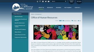 
                            4. Office of Human Resources | City of Albany