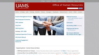 
                            5. Office of Human Resources - UAMS.edu