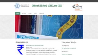 
                            2. Office of JEE (Adv), UCEED, and CEED