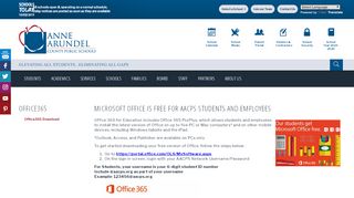 
                            5. Office365 / Office365 Download - Anne Arundel County Public Schools