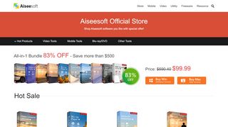 
                            1. Official Aiseesoft Store - Shop Aiseesoft Software Online