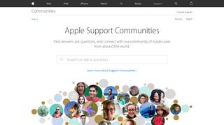 
                            8. Official Apple Support Community