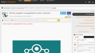 
                            6. OFFICIAL LineageOS + CyanogenMod for Yureka … | YU Yureka