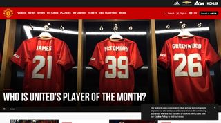 
                            8. Official Manchester United Website