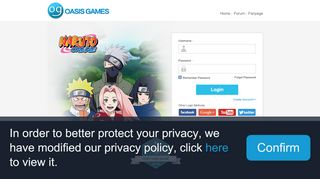 
                            2. Official Naruto MMORPG Game - Oasis Games