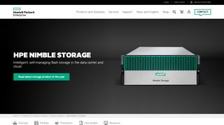 
                            9. Official Nimble Storage Homepage: Predictive Flash Storage ...