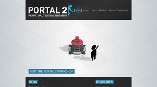 
                            3. Official Portal 2 Website