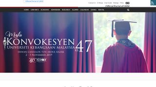 
                            9. Official Portal of UKM