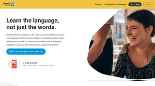 
                            3. Official Rosetta Stone? - Learn a Language Online - Learn Spanish