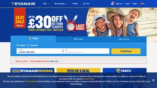 
                            4. Official Ryanair website | Book direct for the lowest fares ...