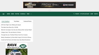 
                            3. Official Site of the New York Jets