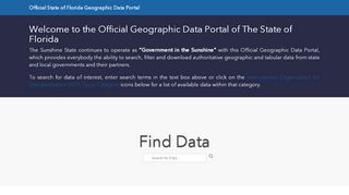 
                            9. Official State of Florida Geographic Data Portal