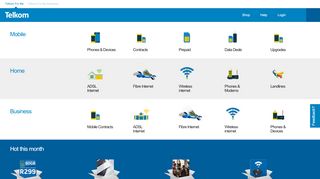 
                            1. Official Telkom website home page