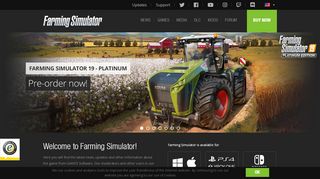 
                            5. Official Website | Farming Simulator