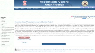 
                            1. Official Website of Accountant General, Uttar Pradesh, India