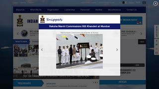 
                            5. Official website of Indian Navy