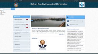 
                            10. Official Website Of Kalyan Dombivali Municipal Corporation