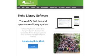 
                            1. Official Website of Koha Library Software