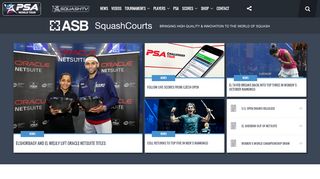 
                            9. Official website of the PSA World Tour - Squash News, Scores ...