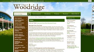 
                            1. Official Website - Police - Woodridge, IL