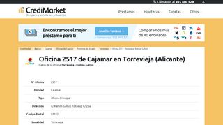 
                            5. Oficina 2517 Torrevieja - Ramon Gallud de Cajamar ...