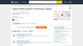 
                            8. Ogden-Weber Applied Technology College 200 N Washington Blvd ...
