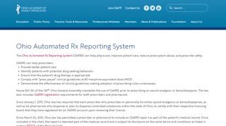 
                            2. Ohio Automated Rx Reporting System – Ohio Academy of Family ...