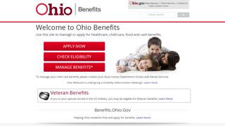 
                            6. Ohio Benefits