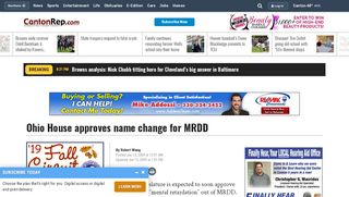 
                            2. Ohio House approves name change for MRDD - News - The ...