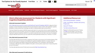 
                            1. Ohio's Alternate Assessment for Students with Significant Cognitive ...