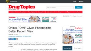 
                            7. Ohio's PDMP Gives Pharmacists Better Patient View | Drug Topics