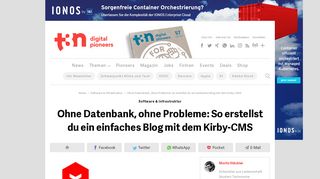 
                            1. Ohne Datenbank, ohne Probleme: So erstellst du ein ...