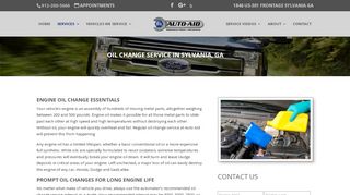 
                            4. Oil Change Service - Auto Aid