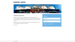 
                            5. Oil&Gas Logistics - Log in - ogs-login.kuehne-nagel.com