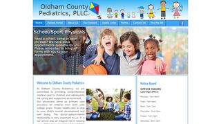 
                            6. Oldham County Pediatrics, PLLC. :: Home