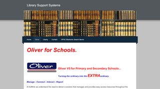 
                            5. Oliver - Library Support Systems