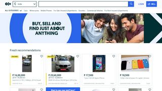 
                            1. OLX - Free classifieds in India, Buy and Sell for free ...