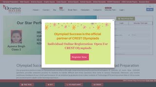 
                            1. Olympiad Success - India's Largest Online Platform for ...