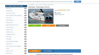 
                            5. Olympic Champion ferry (ANEK LINES) | CruiseMapper