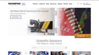 
                            7. Olympus Inspection Solutions—NDT, Microscopes, XRF, RVI