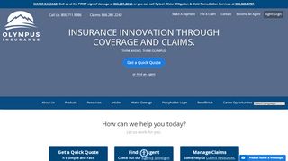 
                            2. Olympus Insurance: Florida Homeowners Insurance