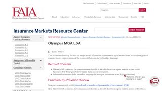 
                            7. Olympus MGA LSA - FAIA