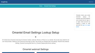 
                            5. Omantel Email Settings | Omantel Webmail | …