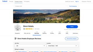 
                            9. Omni Hotels Employee Reviews