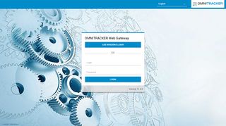 
                            9. OMNITRACKER Web Gateway Login