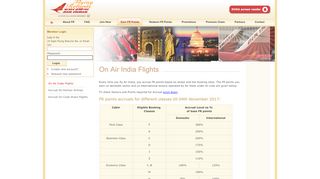 
                            4. On Air India Flights - Welcome to Flying Returns