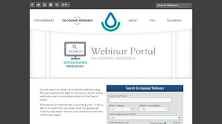 
                            2. On-demand Webinars — The Webinar Portal