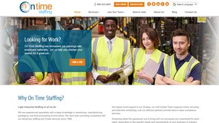 
                            2. On Time Staffing Services | Light Industrial Staffing ...