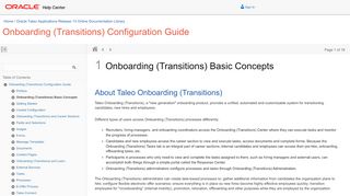 
                            4. Onboarding (Transitions) Basic Concepts - Oracle Docs