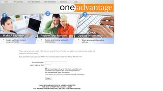 
                            6. One Advantage, LLC - Login